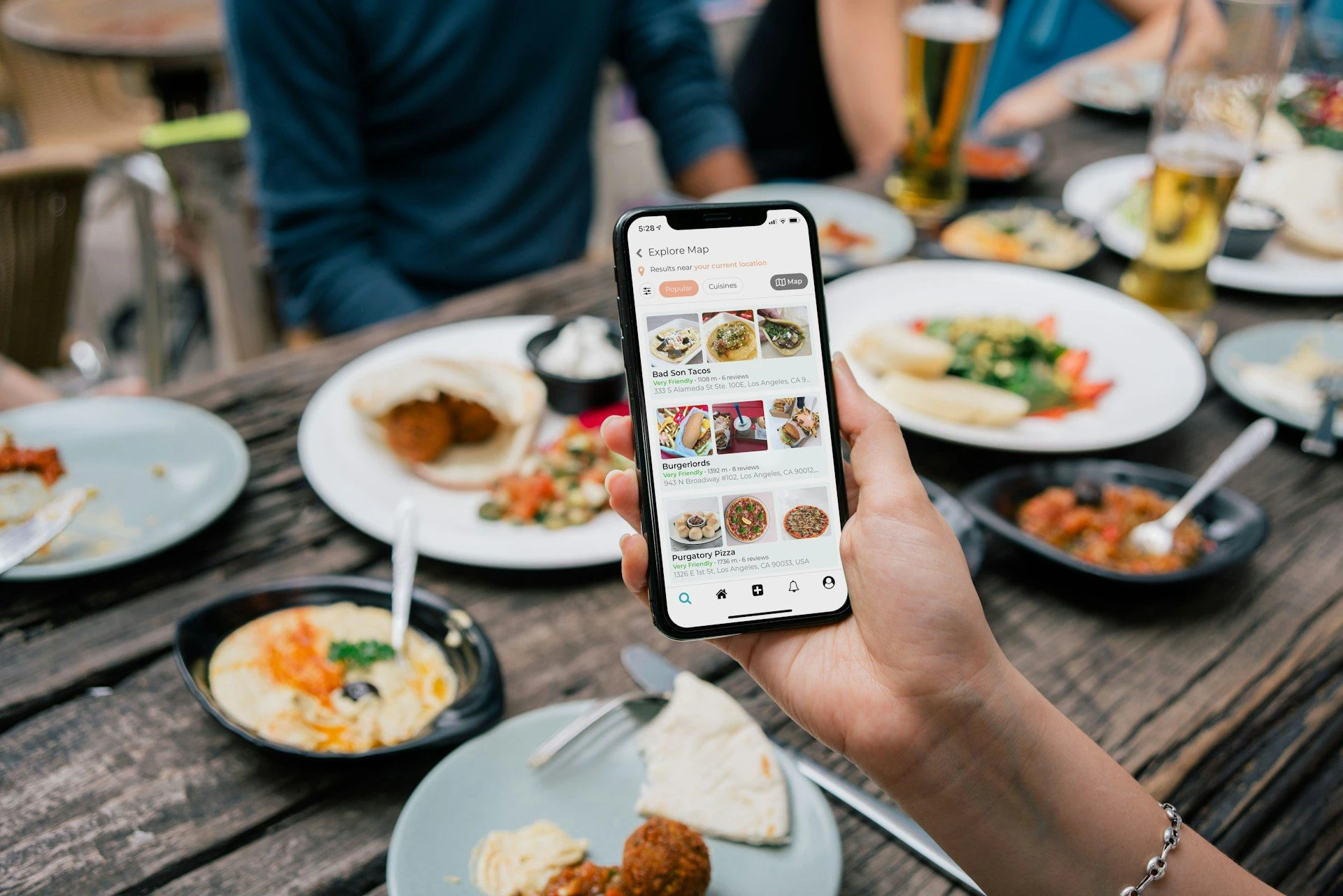 Retail food service application